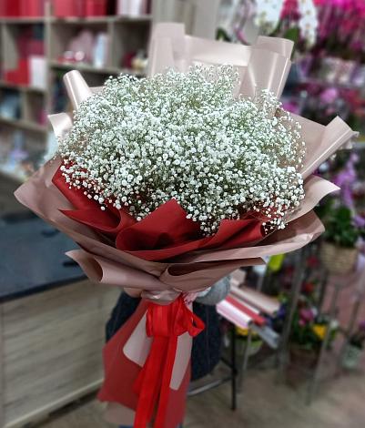 Букет цветов из: Гипсофила в Журавском
