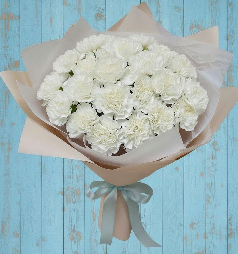 Букет цветов из: Гвоздики в Журавском