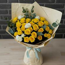 Букет цветов из:  Розы #REPLACE_PRED# Журавском