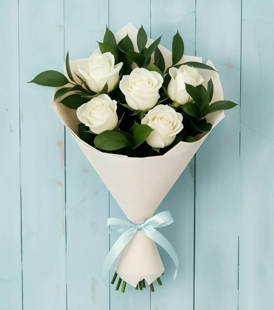 Букет цветов из: Розы в Журавском