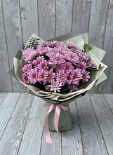 Букет цветов из:  Хризантемы #REPLACE_PRED# Журавском