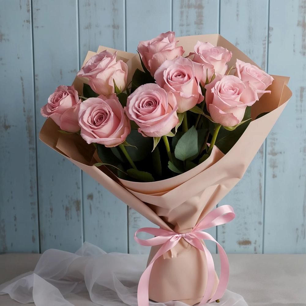 Букет цветов из: Розы в Журавском