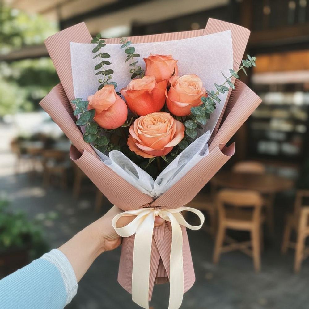 Букет цветов из: Розы в Журавском