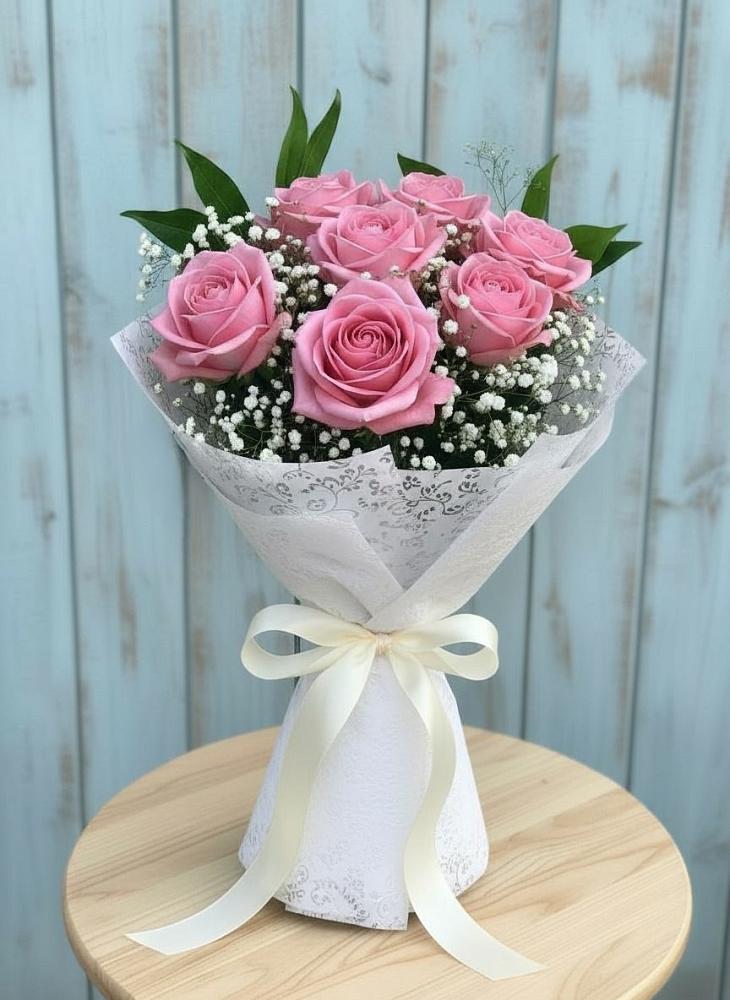 Букет цветов из: Розы в Журавском
