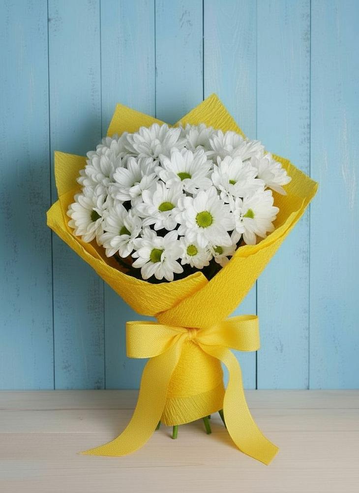 Букет цветов из: Хризантемы в Журавском