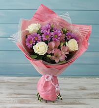 Букет цветов из:  Герберы в Журавском