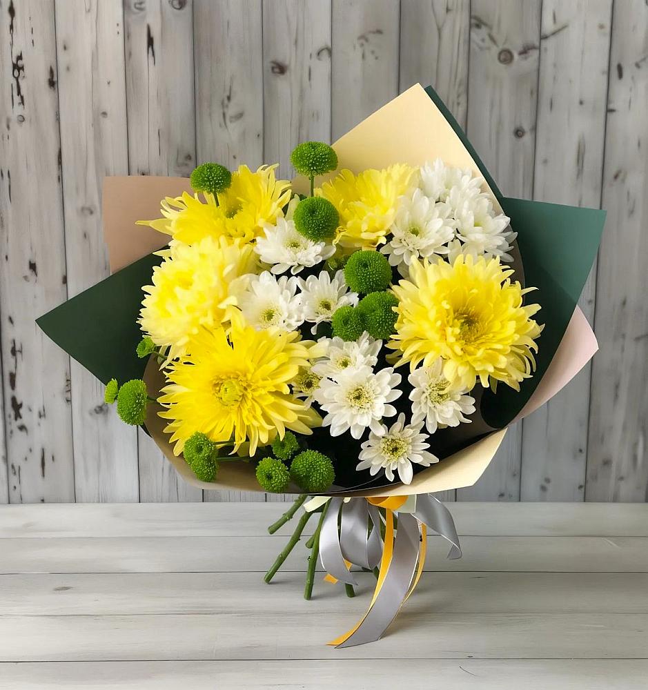 Букет цветов из: Хризантемы в Журавском