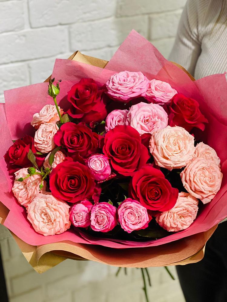 Букет цветов из: Розы в Журавском