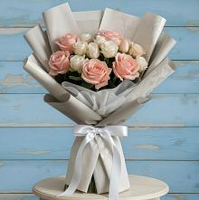 Букет цветов из:  Розы #REPLACE_PRED# Журавском