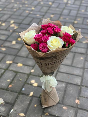 Букет цветов из: Розы в Журавском