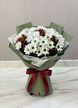 Букет цветов из:  Хризантемы #REPLACE_PRED# Журавском