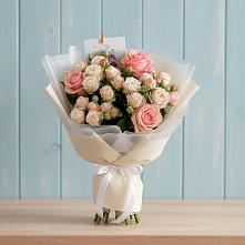 Букет цветов из:  Розы в Журавском