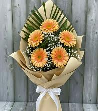 Букет цветов из:  Герберы в Журавском
