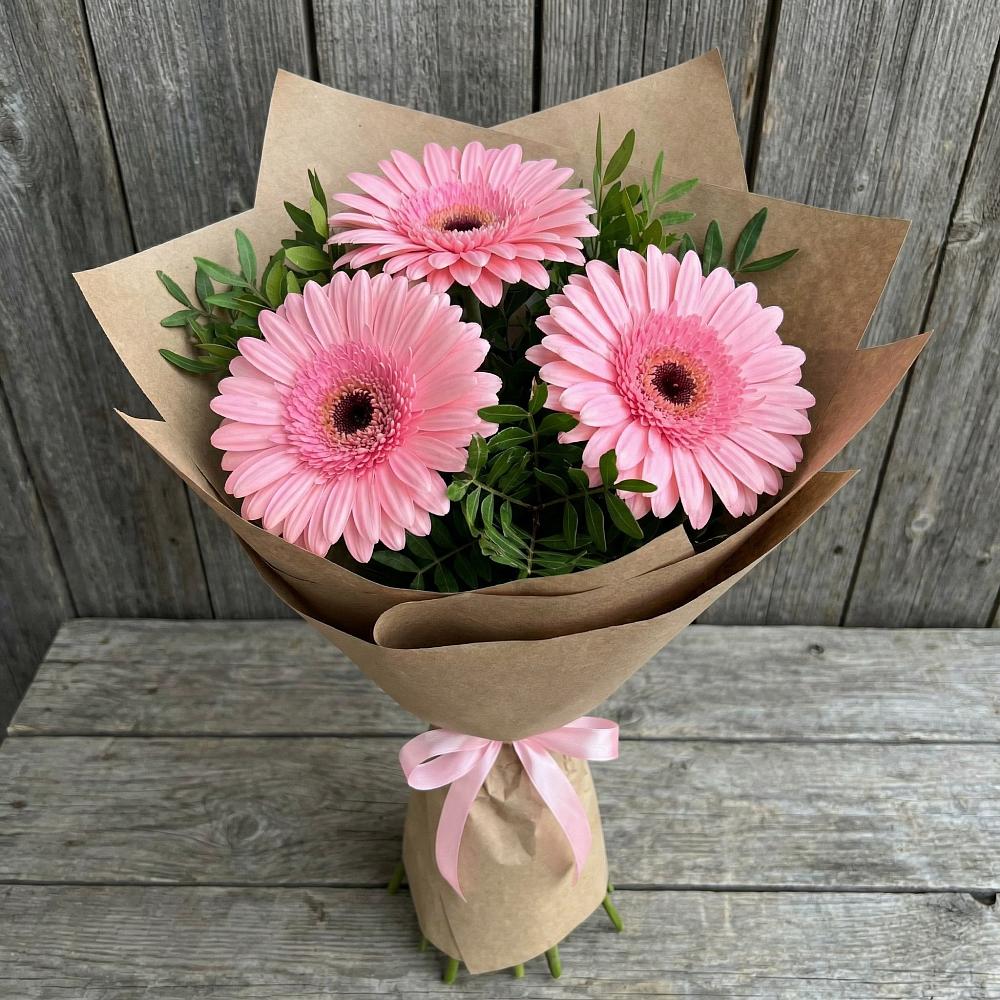 Букет цветов из: Герберы в Журавском
