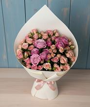 Букет цветов из:  Розы в Журавском